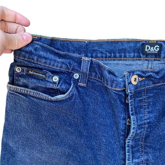 Vintage Dolce & Gabbana Jeans Size 54 Blue - Picture 8 of 10